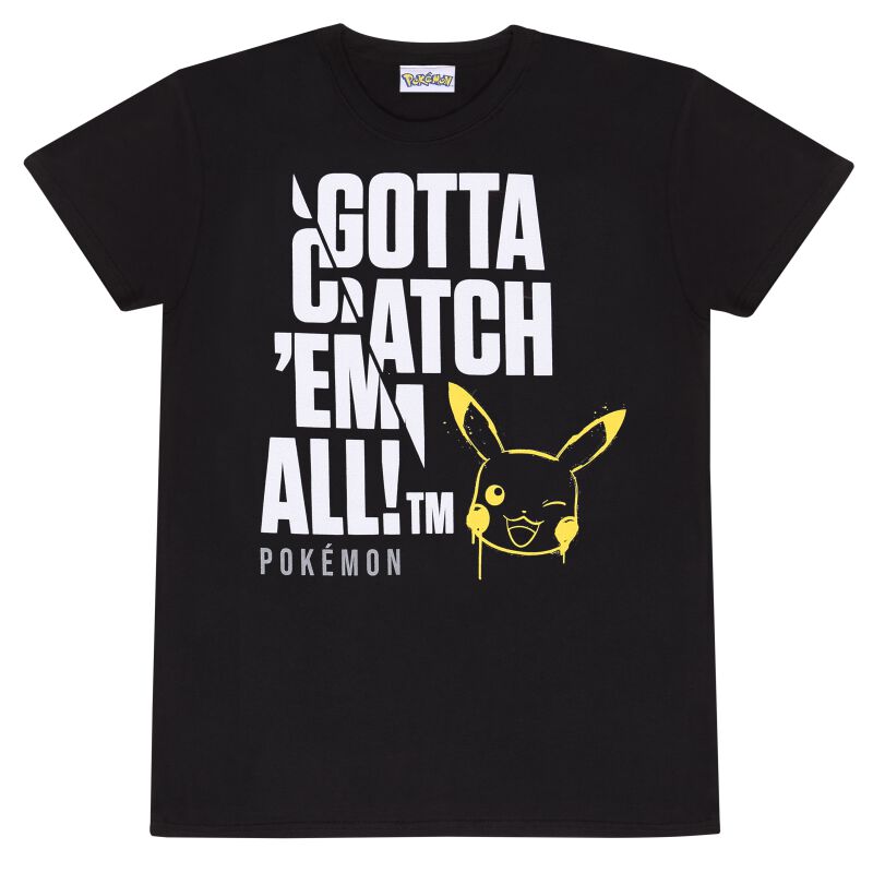 Pokemon - Jumbo Text - T-Shirt