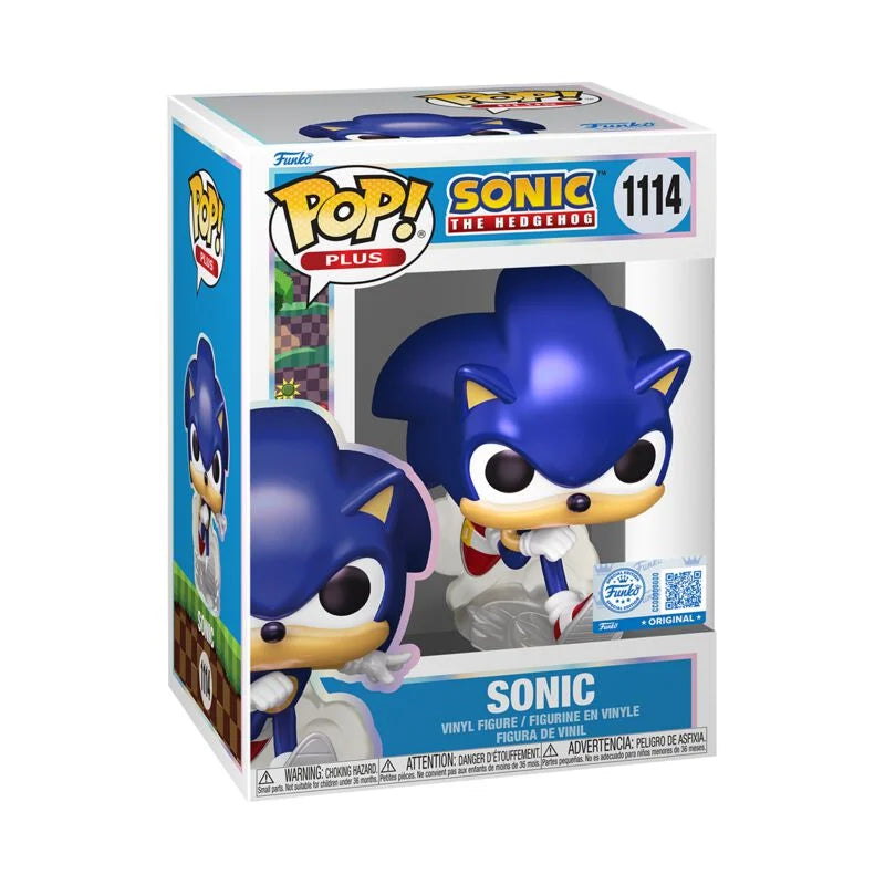 Sonic - #1114- Funko Pop! - Plus - Sonic the Hedgehog