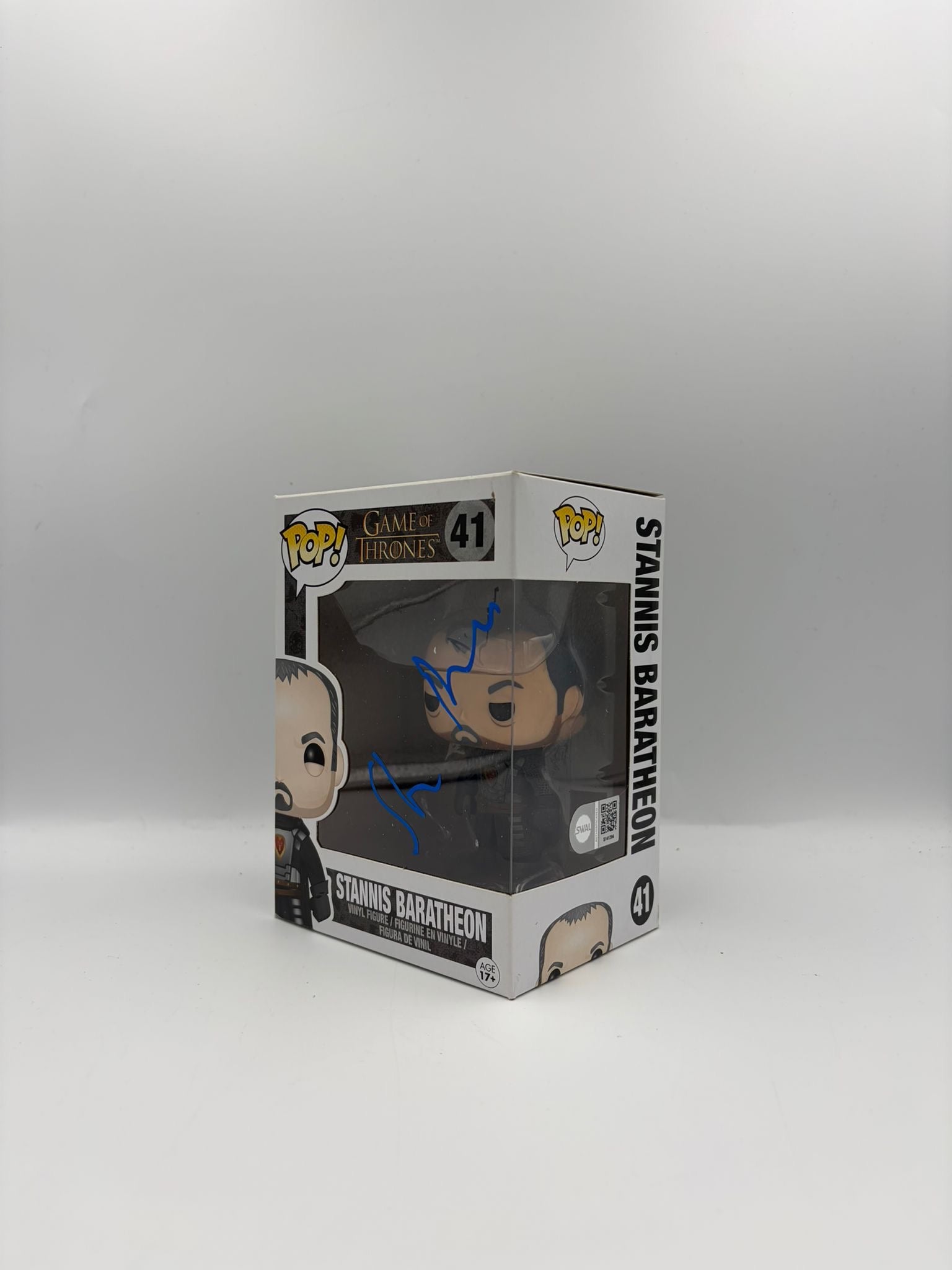 Stannis Baratheon - #41 - Games Of Thrones - Signed By Stephen Dillane - SWAU Certified Funko Pop!