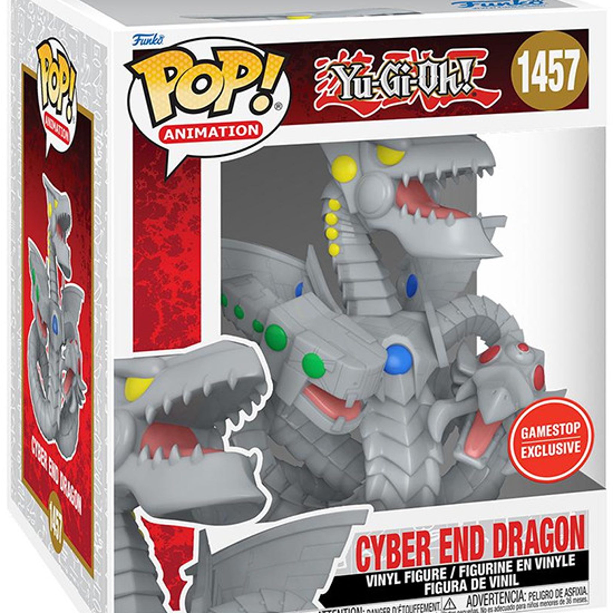 Cyber End Dragon - #1457 - Funko Pop! Animation Yu-Gi-Oh GameStop Exclusive
