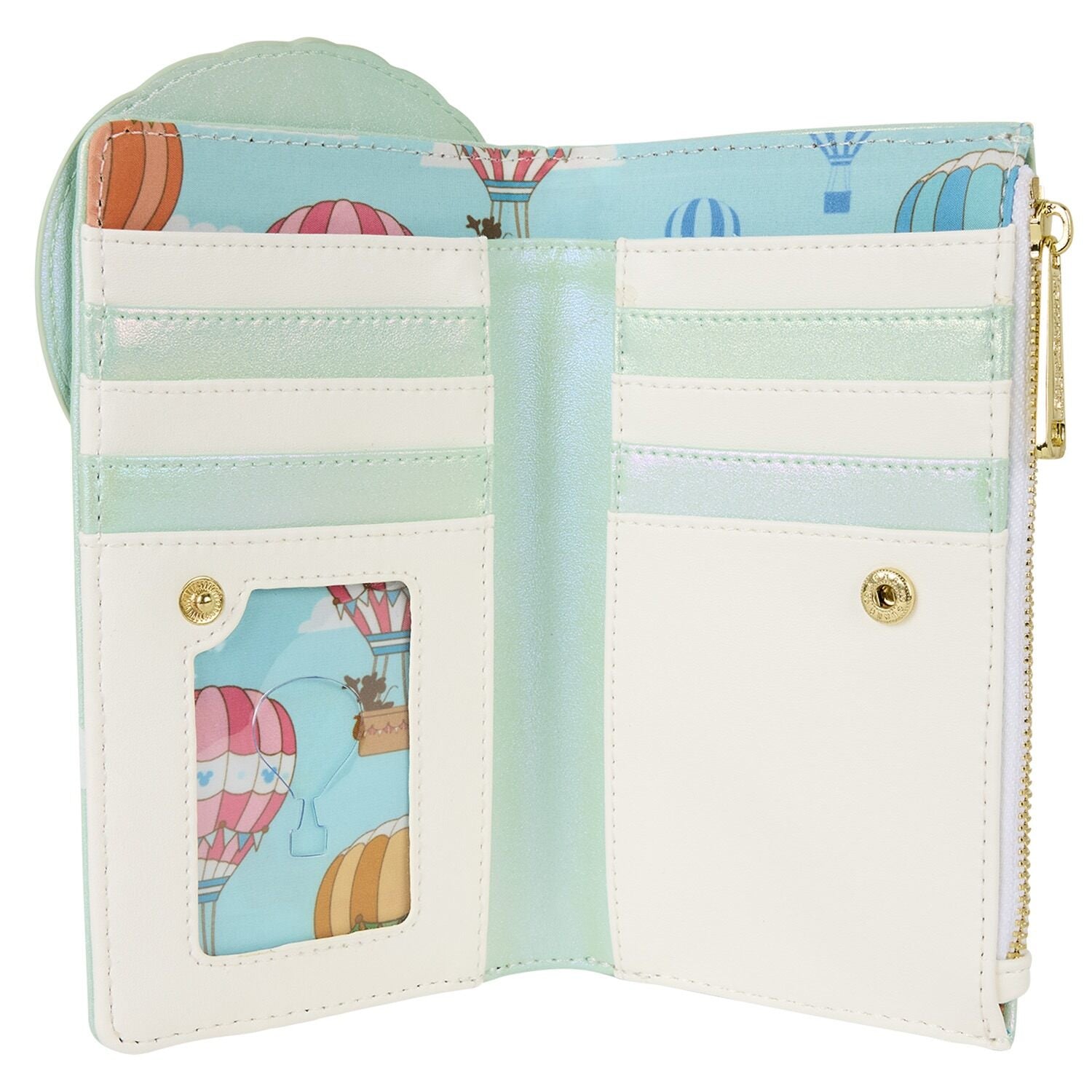 Disney Mickey and Friends Hot Air Balloon Wallet - Loungefly