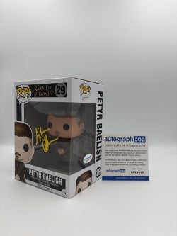 Petyr Baelish - #29 - Game Of Thrones - Signed By Aiden Gillen - Certified Autographcoa