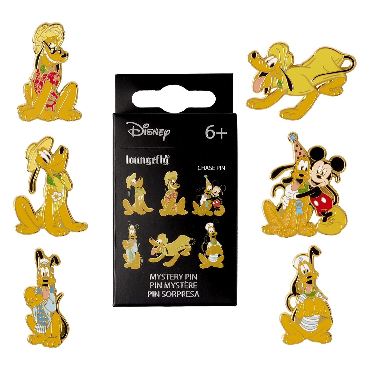 Pluto 95th Anniversary Mystery Box Pins - Loungefly