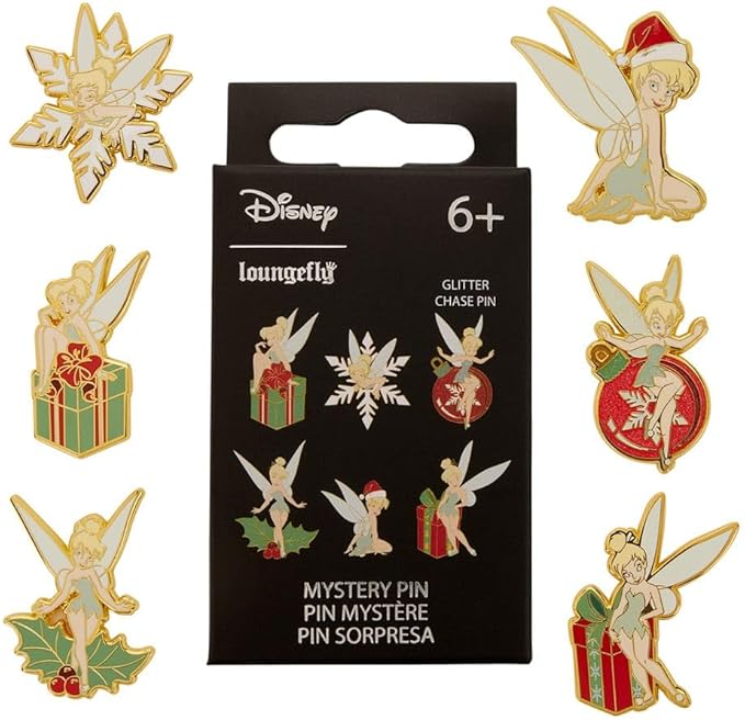 Tinkerbell Holiday Blind Box Mystery Pin - Disney - Loungefly- Pins