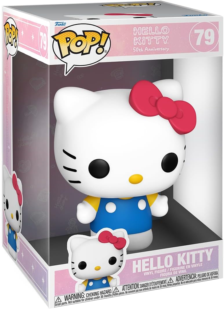 Hello Kitty - #79 - Funko Pop! - Hello Kitty - 50th Anniversary - Jumbo