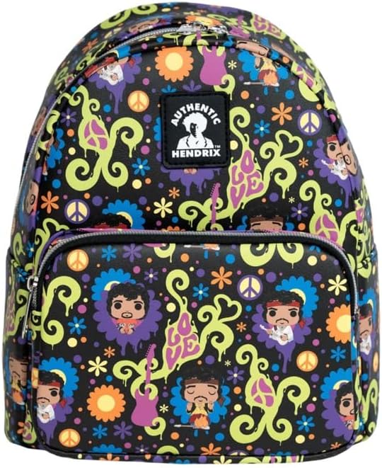 Jimi Hendrix - Love & Flowers Mini Backpack - Loungefly