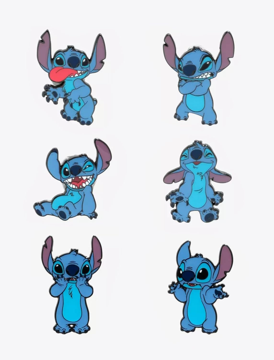 Lilo & Stitch - Stitch Funny Faces Mystery Pin- Loungefly