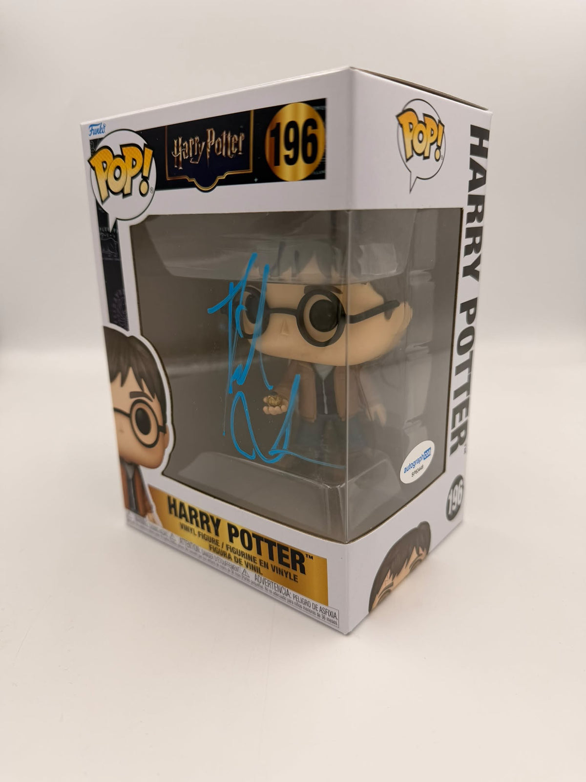 HARRY POTTER - #196 - Funko Pop! - MOVIES - Signed by Daniel Radcliffe - ACOA Certificate