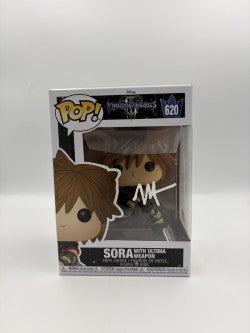 Sora with Ultima Weapon - #620 - Funko Pop! - Disney - Kingdom Hearts - Signed By Haley Joel Osment - Certified by PSA