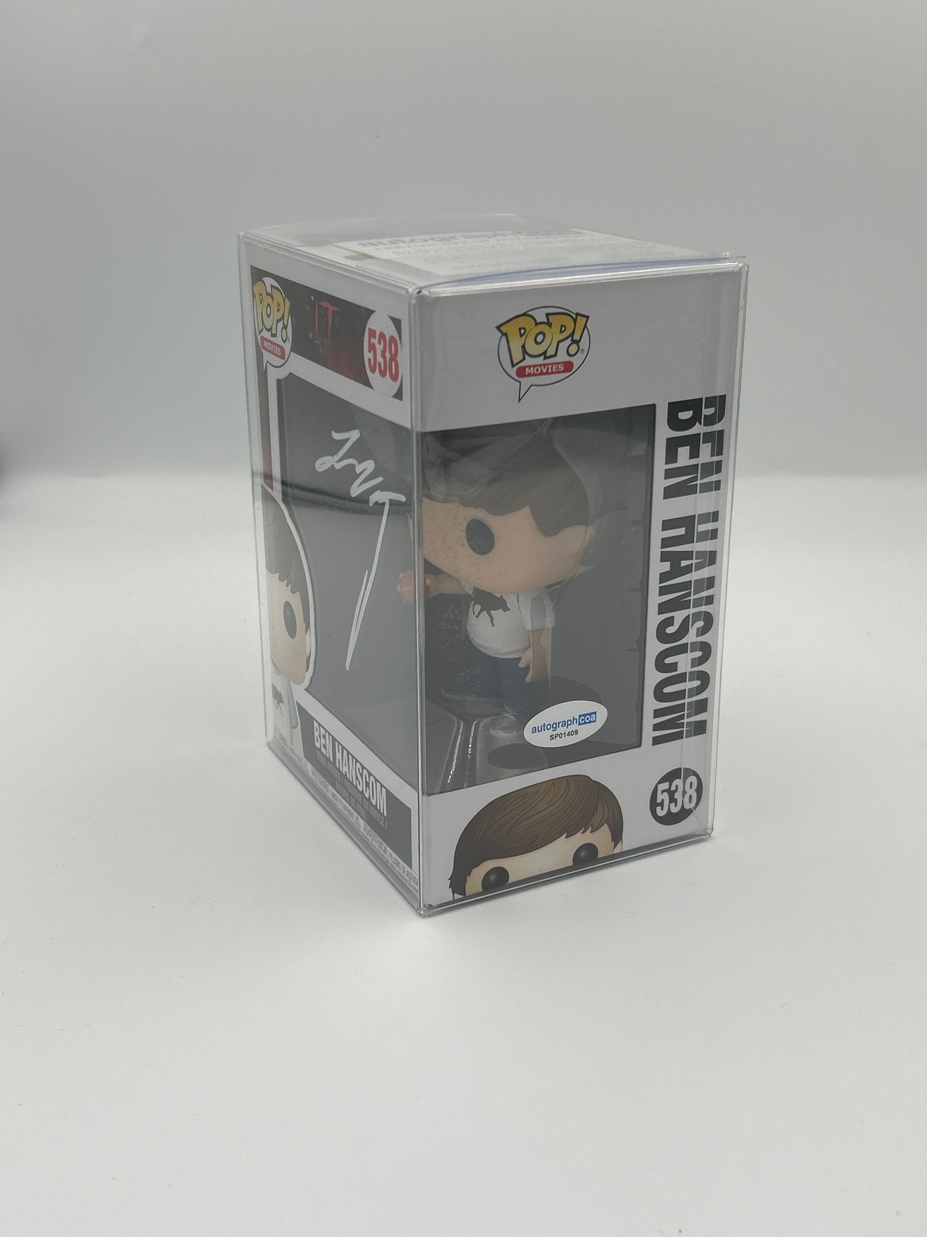 Ben Hanscom - #538 - Funko Pop! - IT - Horror - Signed By Jeremy Ray Taylor