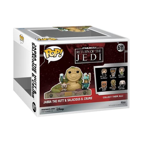 Return Of The Jedi 40th - Jabba W/Salacious - #611 - Funko Pop!
