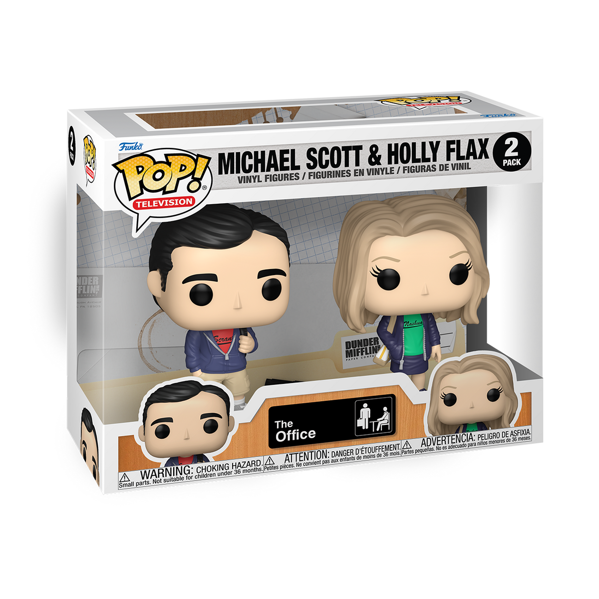 Michael Scott & Holly Flax - 2 Pack - Funko Pop! - Television - The Office Season 9