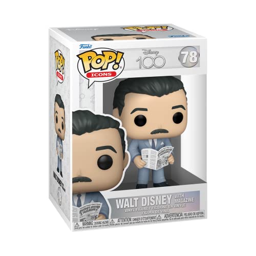 Icons: D100 Walt W/Magazine Figure -#78 - Funko POP!