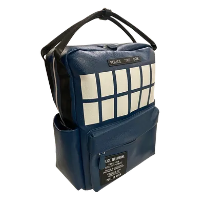 Dr Who Tardis Large Backpack - Get Retro