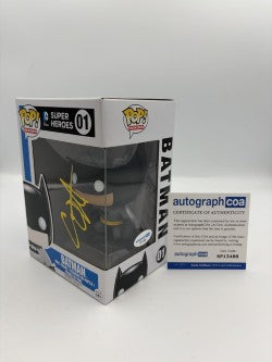Batman - #01 - Funko Pop! - Heroes - DC Super Heroes - Signed By Will Arnett - Certified By Autographcoa
