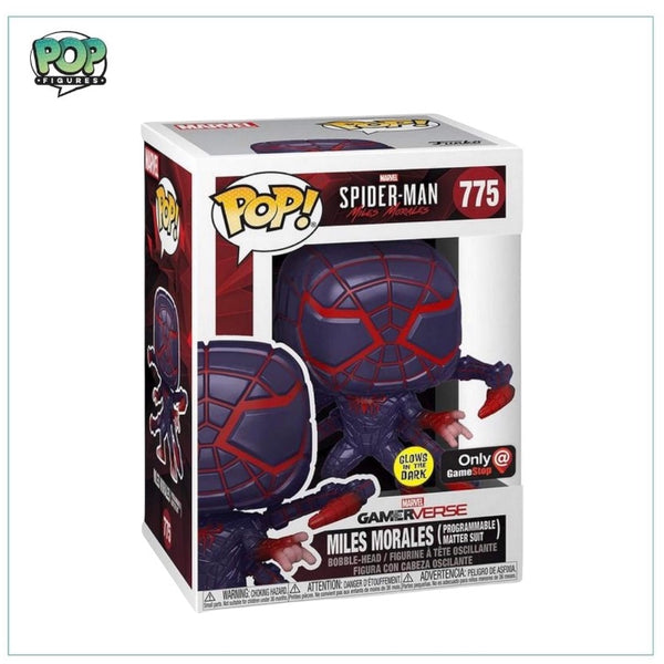 Marvel Spider-Man - #840 - Funko POP! Miles Morales Programmable Matter Suit Glow In The Dark