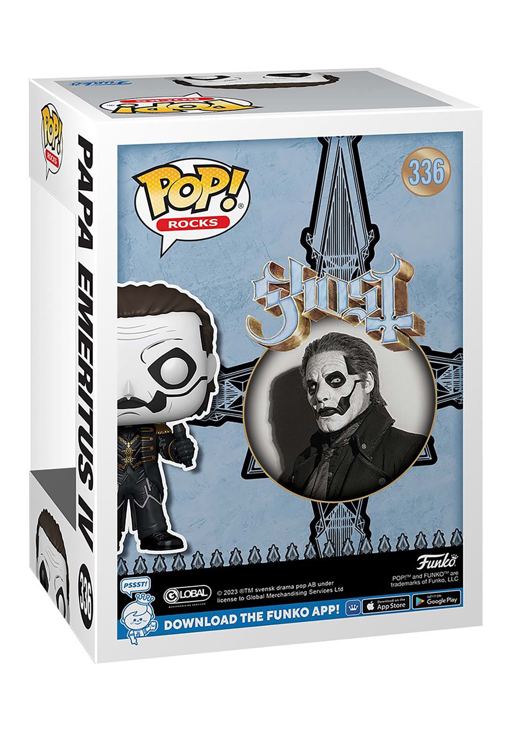 Funko Rocks: Ghost - Papa Emeritus IV - #336 - Funko Pop!