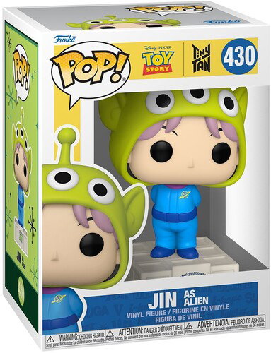 Jin As Alien - #430 - Funko Rocks: BTS Toy Story X Tiny TAN - Funko Pop!