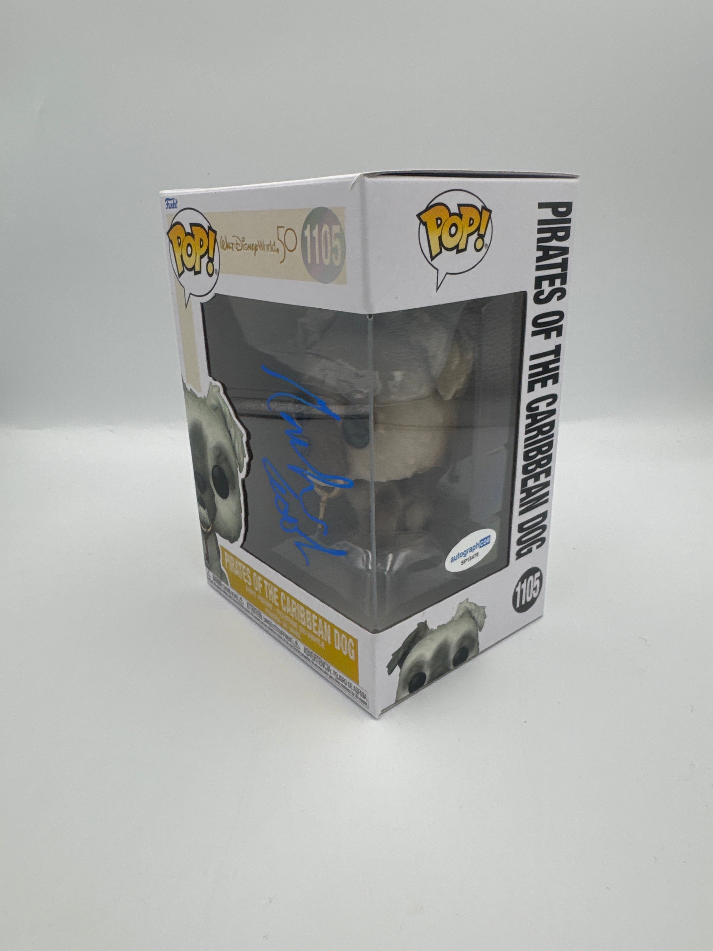 Pirates of the Caribbean Dog - #1105 - Signed By Mackenzie Crook - Funko Pop! - Disney - Pirates of the Caribbean