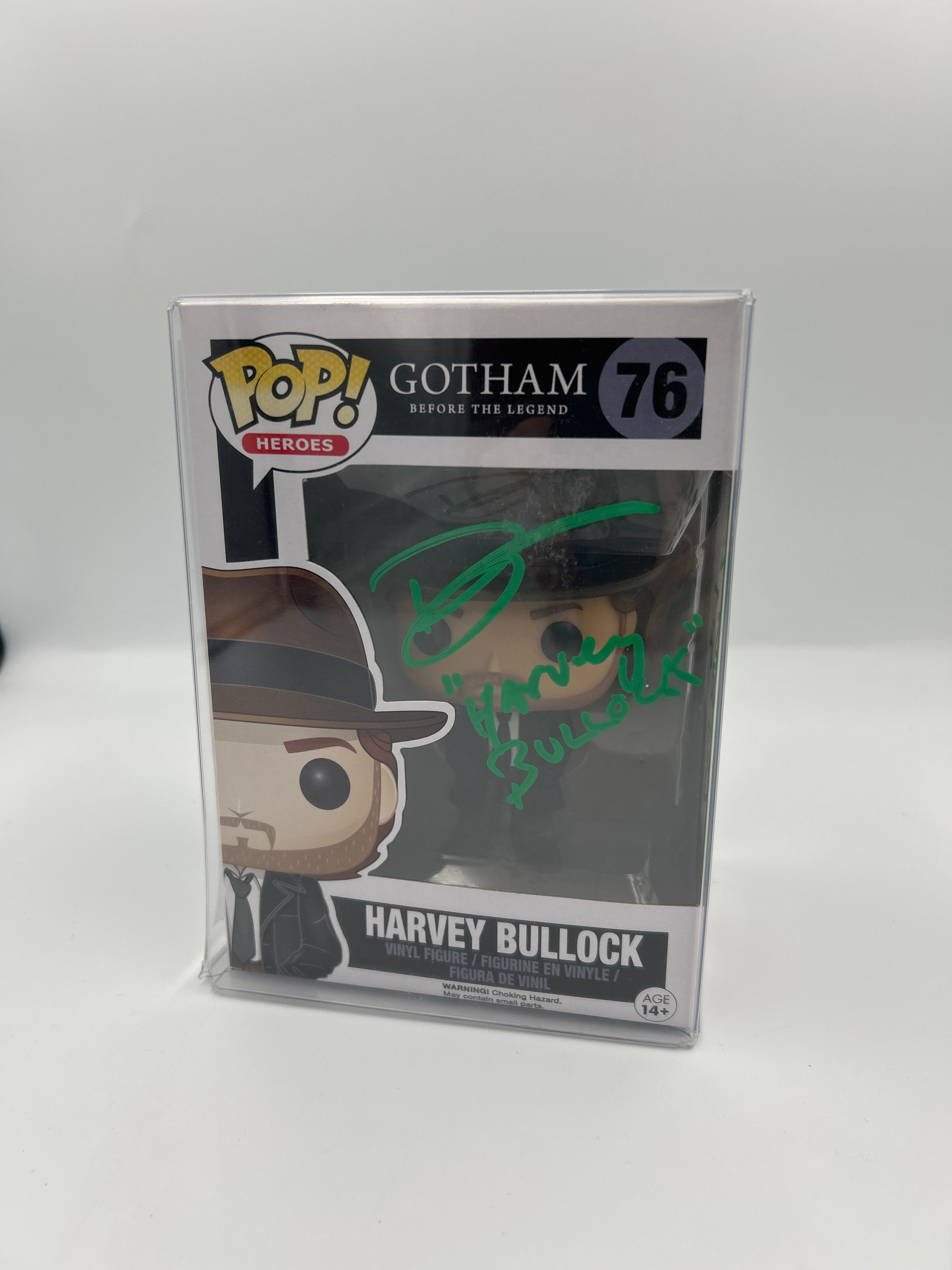 Harvey Bullock - #76 - Funko Pop! - Gotham Before The Ledged - Signed By Donald Logie - Certified Pop!