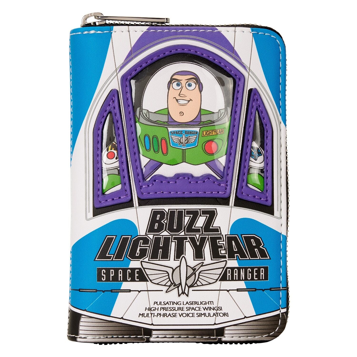 Pixar Toy Story Buzz Lightyear Zip Around Wallet - Loungefly