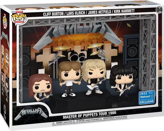 Funko Moment Deluxe: Metallica Master Of Puppets Tour - #04 - Funko POP! (1986) Limited Edition Exclusive