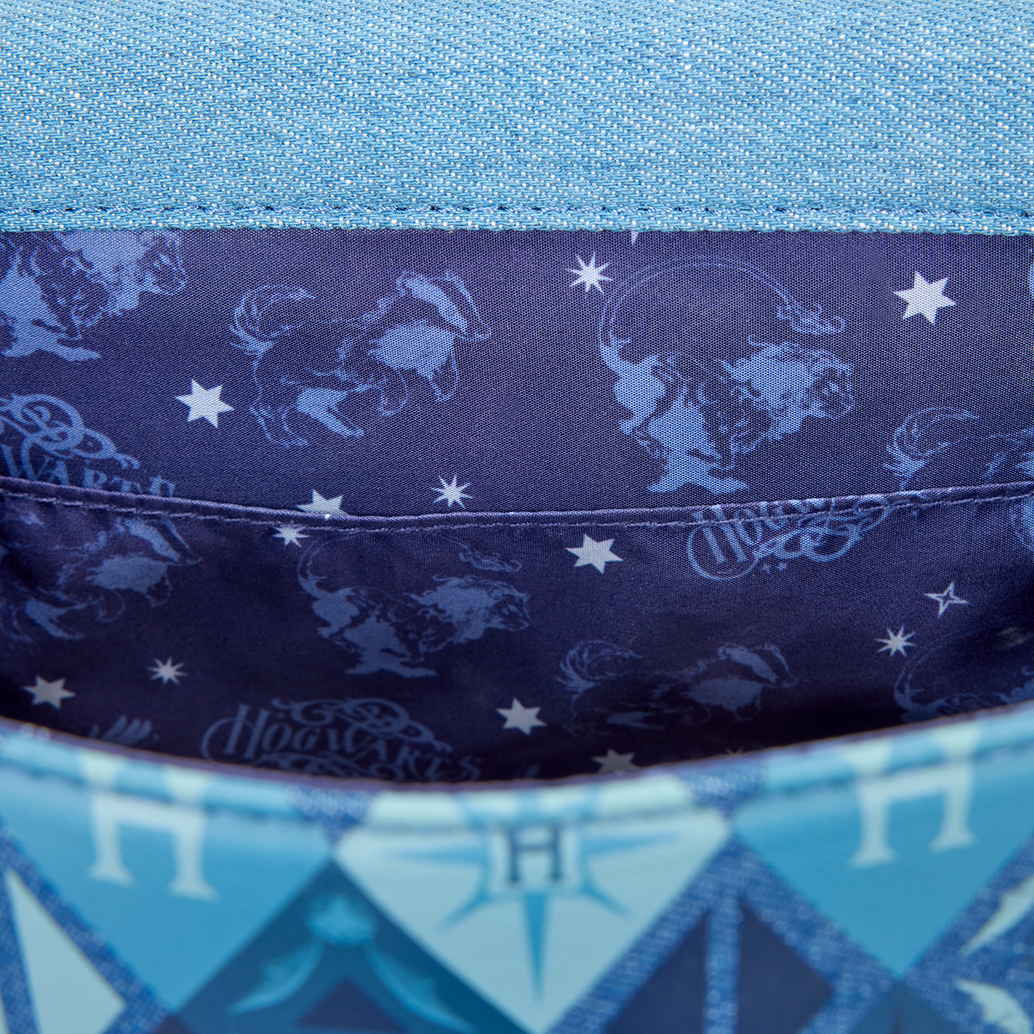 Warner Brothers - Harry Potter Denim Crossbody Bag – Loungefly