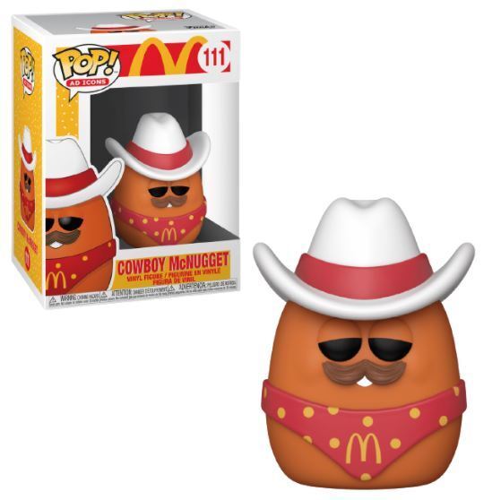 Funko Cowboy Nugget - #111 - Funko POP! Ad Icons: McDonalds