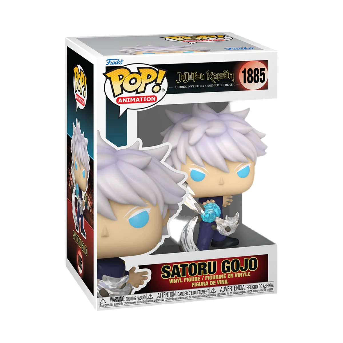Satoru Gojo - #1855 - Funko Pop! - Jujutsu Kaisen - Animation - Hidden Inventory