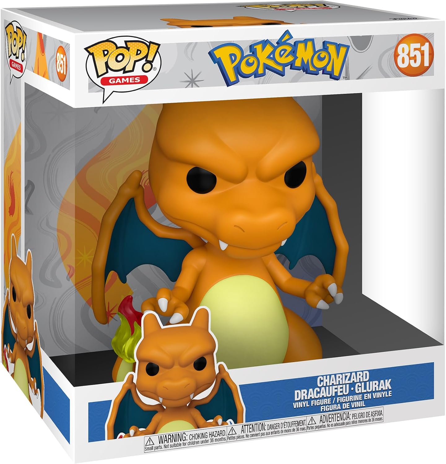 Charizard - #851 - Funko Pop!  - Games -  Pokémon - Jumbo