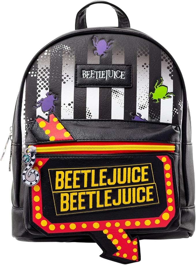 Beetlejuice (Beetlejuice Beetlejuice Beetlejuice) Fashion- Backpack - Pyramid