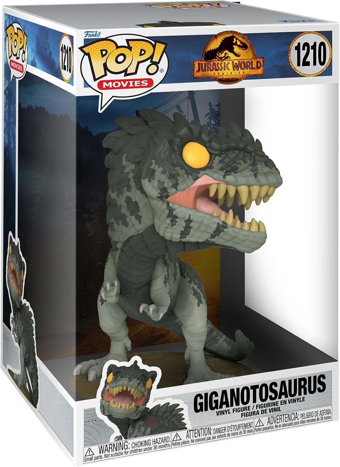 Giganotosaurus - #1210 - Funko Pop! - Movies - Jurassic World - Jumbo