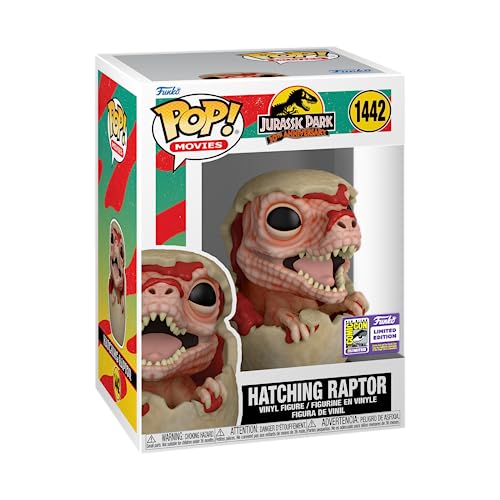 Funko Movies: Jurassic Park - Hatching Raptor - #1442 - Funko POP!2023 Summer Con Exclusive