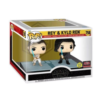 Funko Moments: Star Wars Kylo And Rey - #758 - Funko Pop!