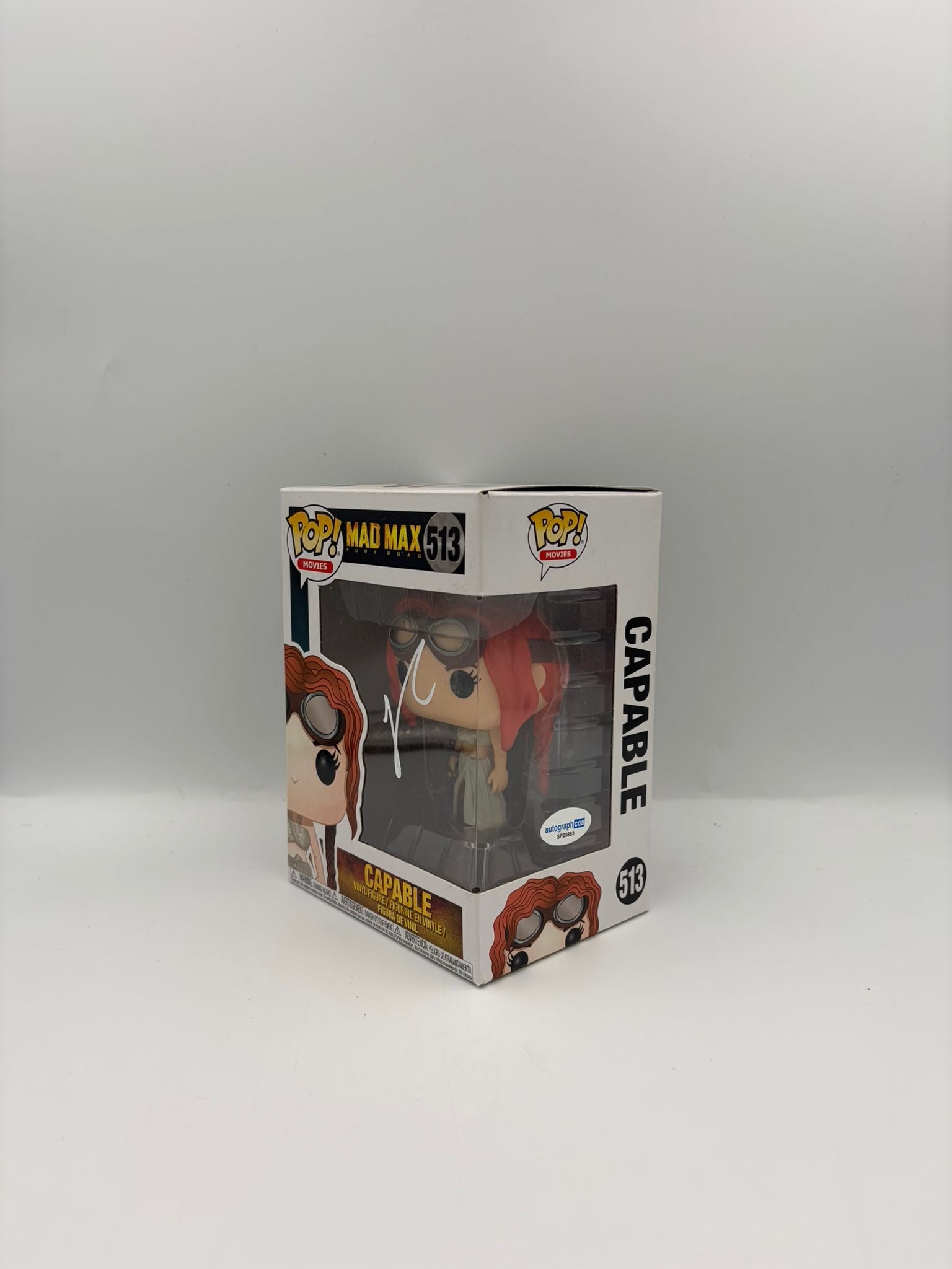 Capable - #513 - Mad Max - Signed By Riley Keough - Autographcoa Certified Funko Pop!