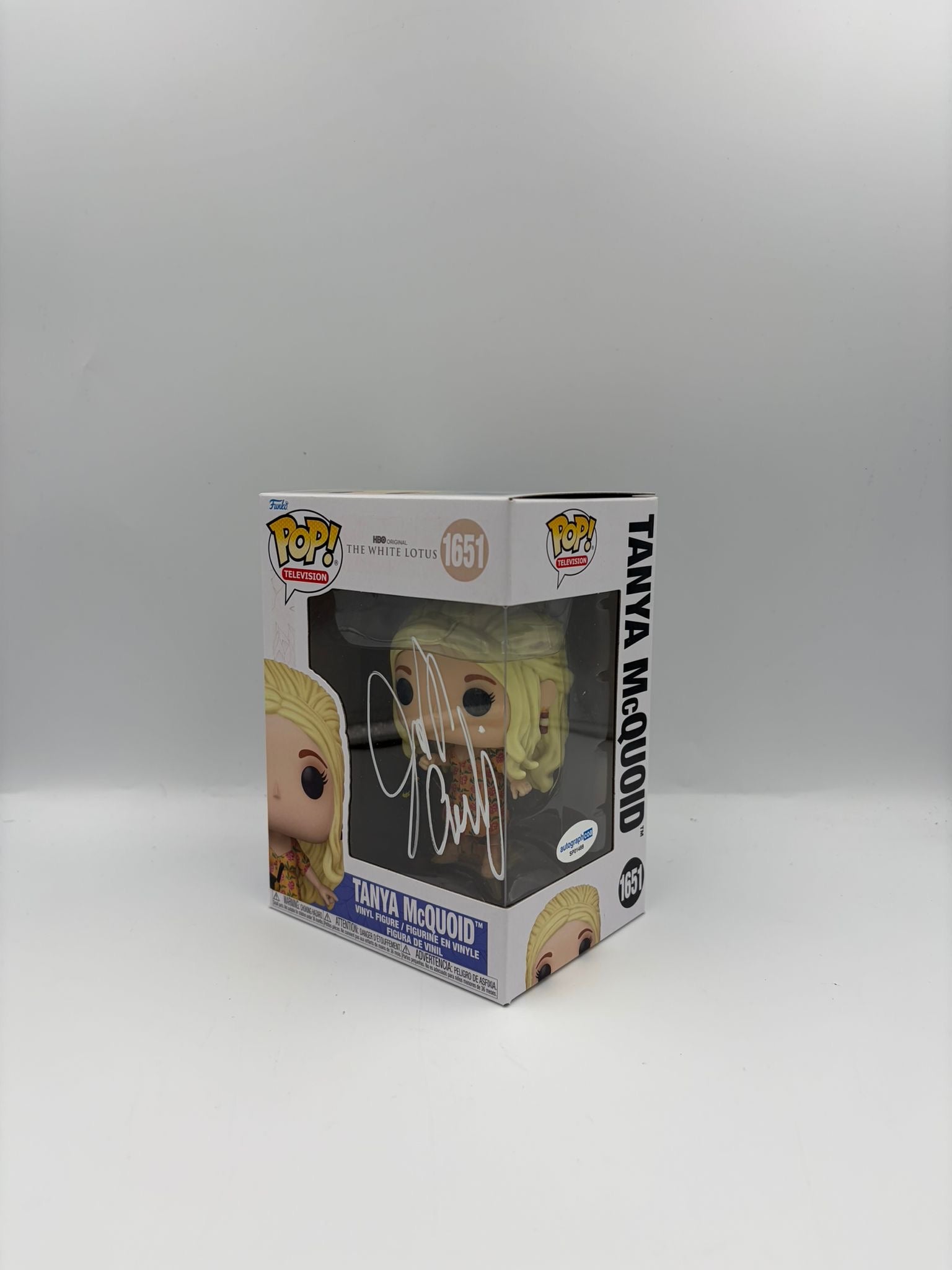 Tanya McQuoid - #1651 - The White Lotus - Signed By Jennifer Coolidge - Autographcoa Certified Funko Pop!