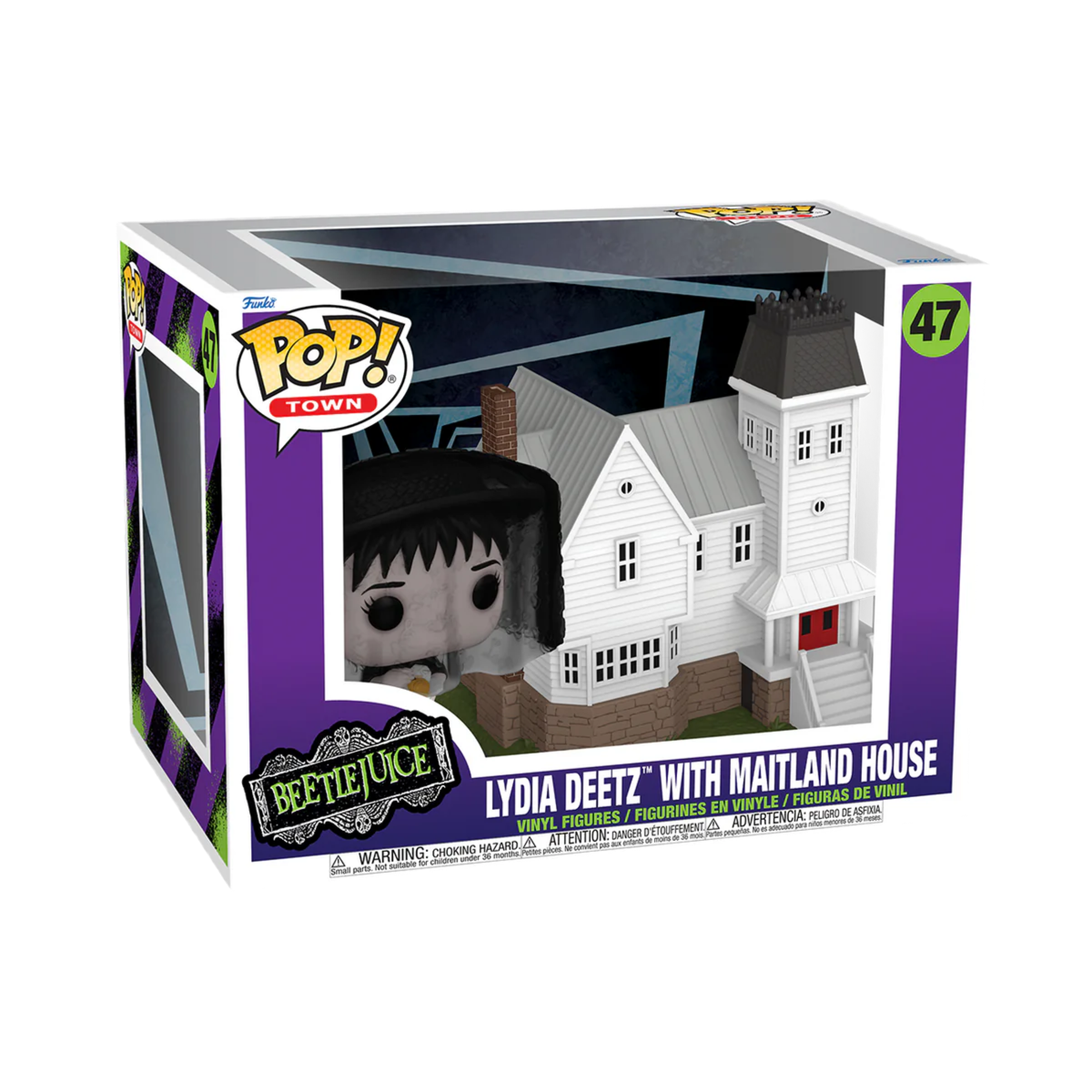 Lydia Deetz with Maitland House - #47 - Funko Pop! - Movies  - Beetlejuice - Town