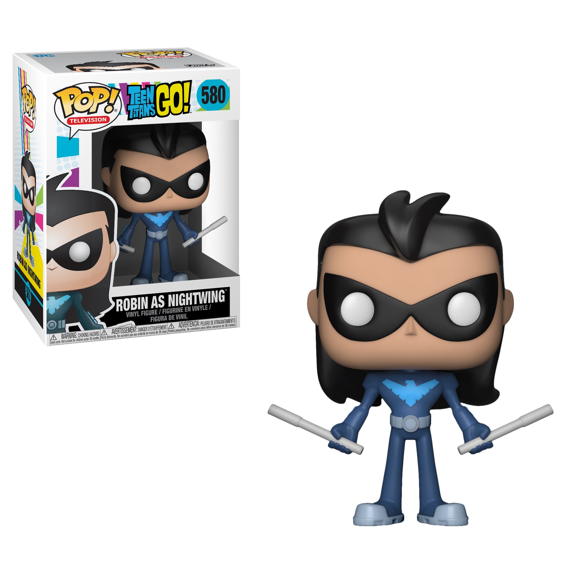 Funko TV: Teen Titans Go S3 - Robin As Nightwing - #580- Funko POP!