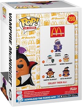 Ad Icons: McDonalds - Nugget - NB - Vamp - McDonald's - #208 - Funko POP!