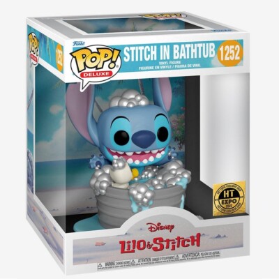 Disney: Lilo & Stitch - Deluxe Stitch In Bathtub - #1252 - Funko POP!