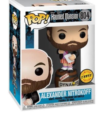 Alexander Nitrokoff- #804- Funko Pop! - Haunted Mansion  - Disney - Chase Edition
