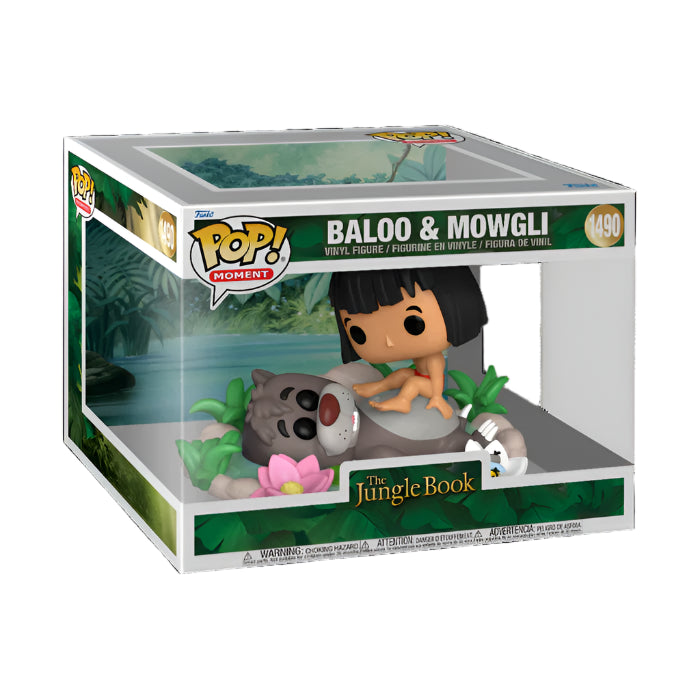 Baloo & Mowgli - #1490 - Funko Pop! - Moment - The Jungle Book