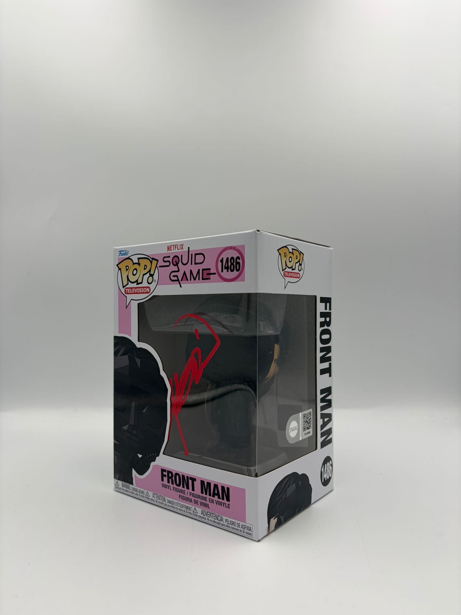 Front Man - #1486 - Netflix Squid Game - Signed By Lee Byung-Hun - SWAU Certified Funko Pop!