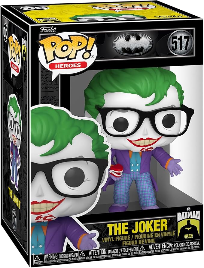 The Joker (With Teeth) - #517 - Funko Pop! - Batman