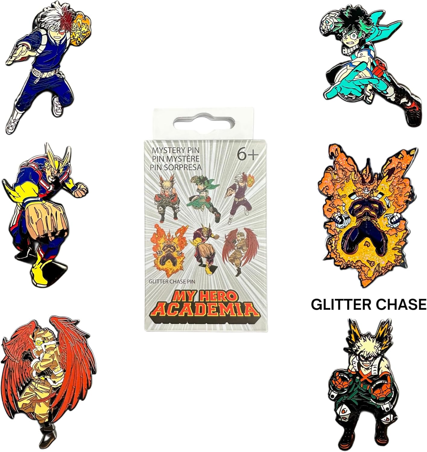 My Hero Academia Action Mystery pins - Loungefly