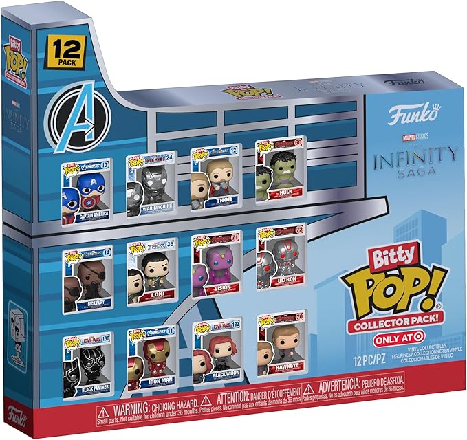 Infinity Saga - Bitty Pop - 12 Collector Pack - Funko Pop!