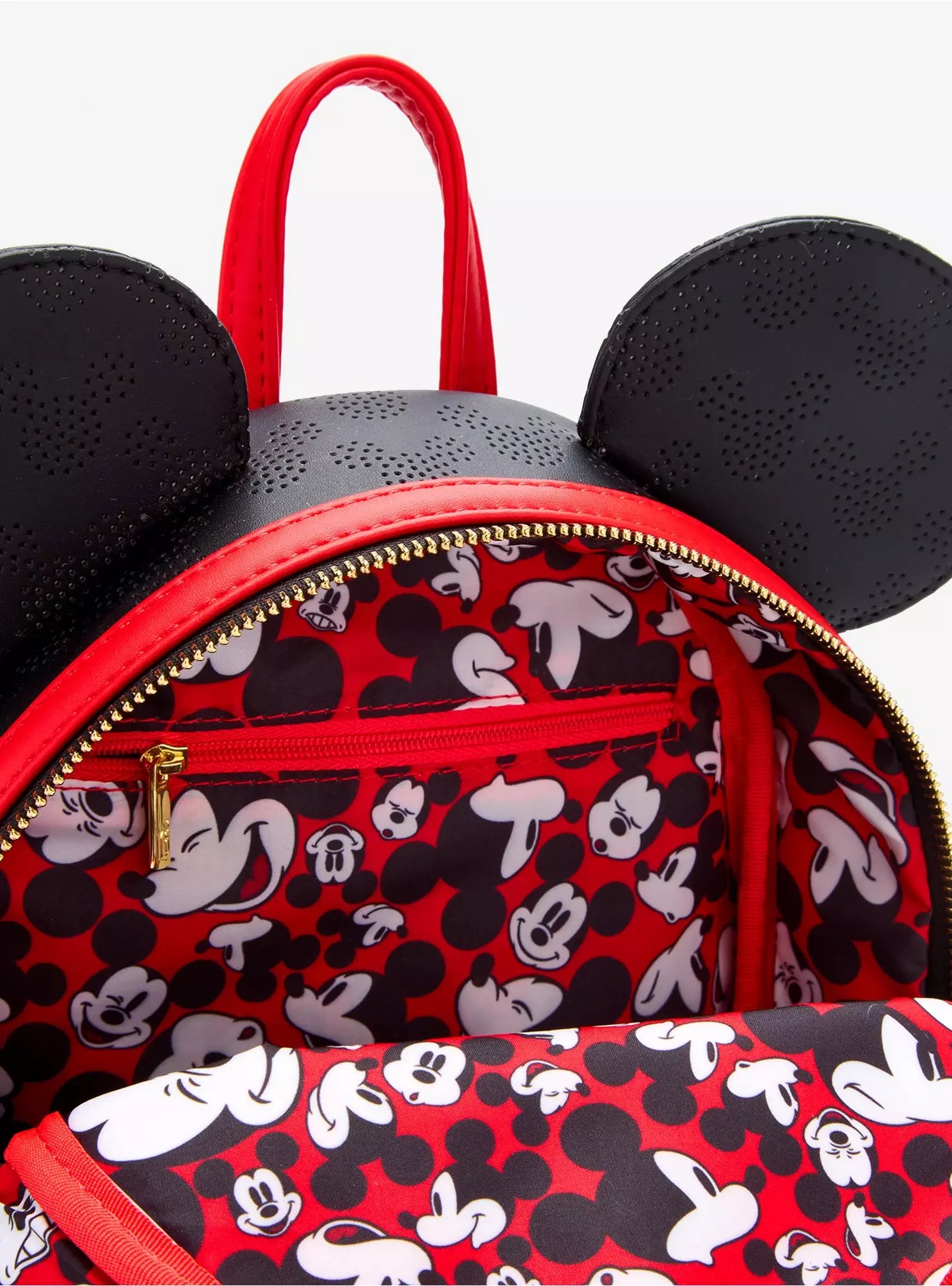 Mickey Mouse Silhouette Ears Mini Backpack - Loungefly