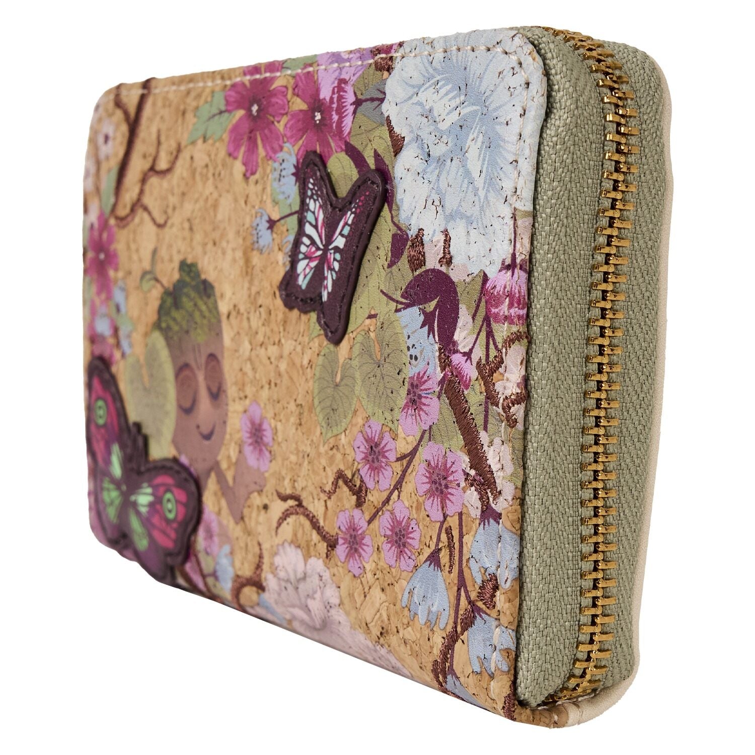 Marvel Guardians of the Galaxy Groot Zip Around Wallet - Loungefly