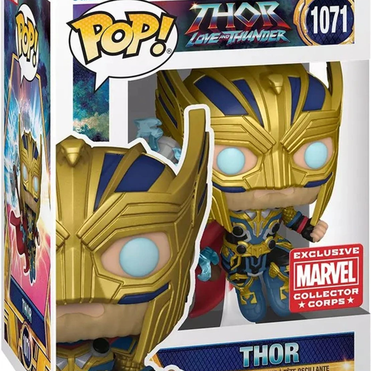 POP! Marvel Studios Thor Love And Thunder Thor - #1071 - Funko POP! Collector Corps Exclusive
