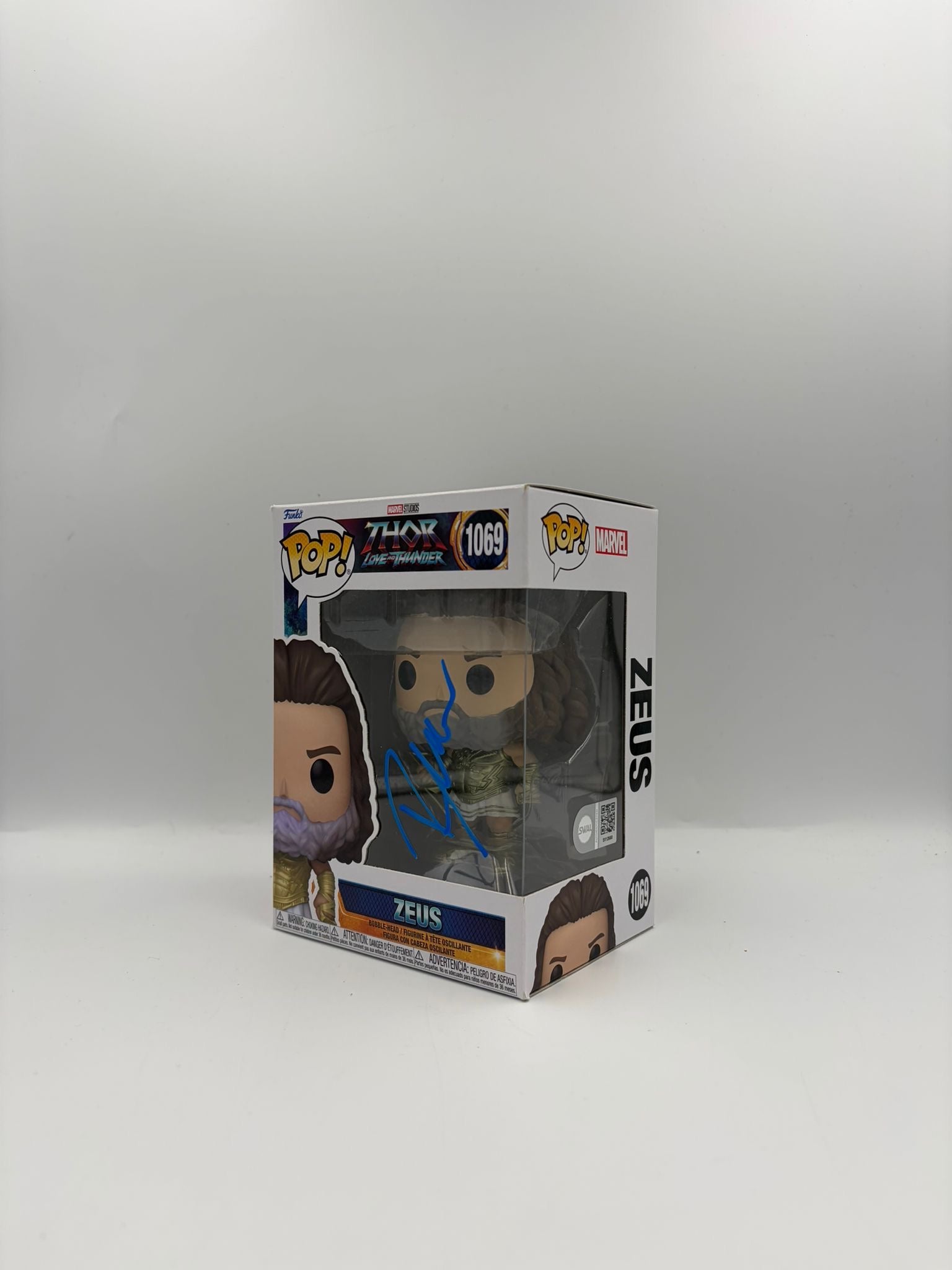 Zeus - #1069 - Thor Love And Thunder - Signed By Russel Crowe - SWAU Certified Funko Pop!